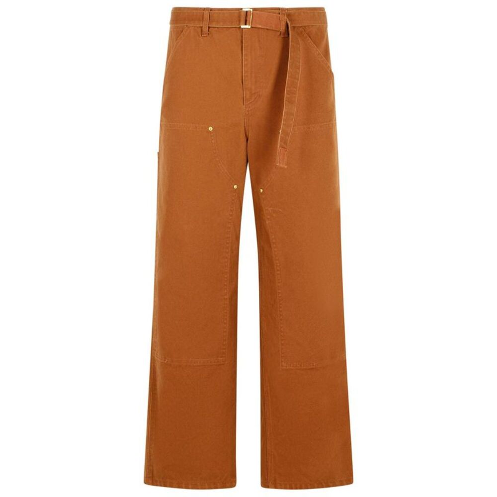 Sacai 'Carhartt Work In Progress' Brown Cotton Pants Men